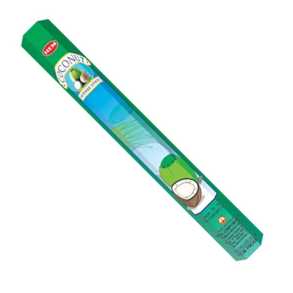 Betisoare parfumate HEM Cocos, 20 bucati [1]