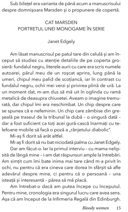 Bloody Women (Femei sangeroase) de Helen FitzGerald [7]