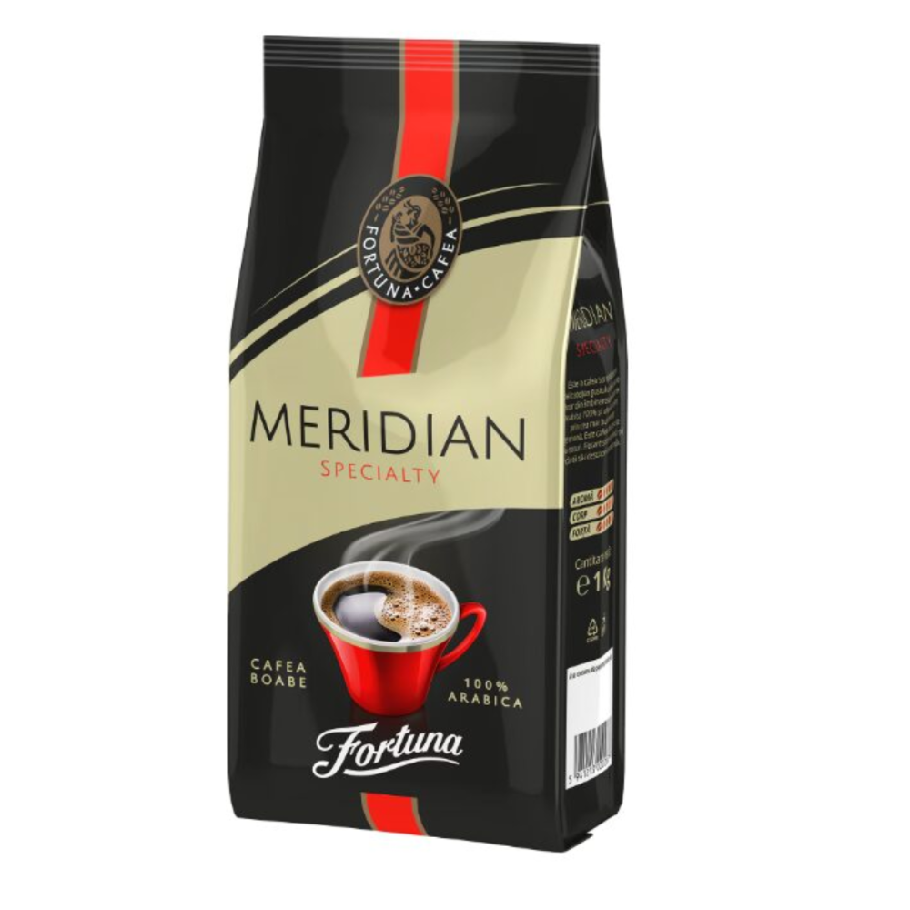 Cafea boabe Fortuna Meridian Speciality 100% Arabica, 1 Kg [1]