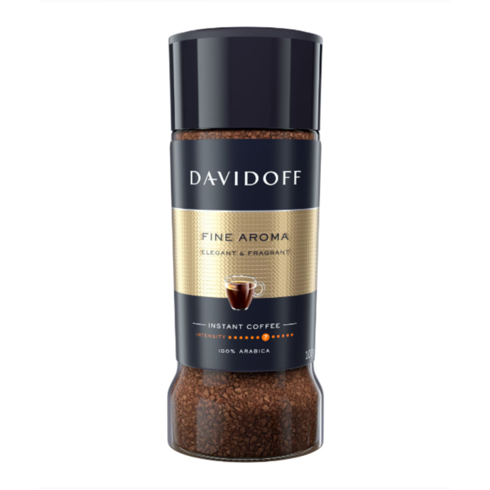Cafea instant Davidoff Fine Aroma Elegant & Fragrant, intensitate 7, 100 g [1]