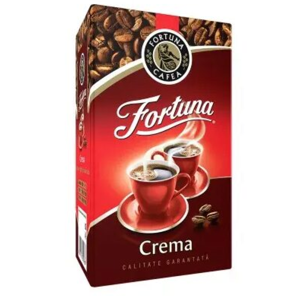 Cafea macinata in vid Fortuna Crema, 500 g [1]