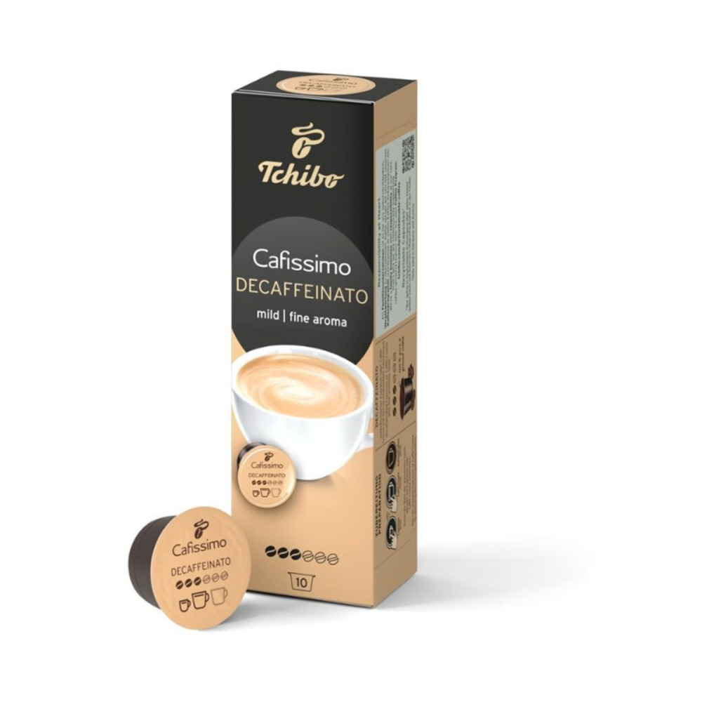 Cafea Tchibo Cafissimo Caffè Crema decaf Decafeinato , 10 capsule x 7 g [1]