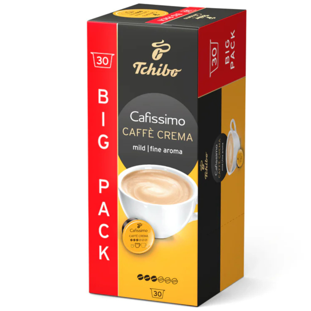 Cafea Tchibo Cafissimo Caffe Crema Fine Aroma, cutie 30 capsule, 210 g [1]