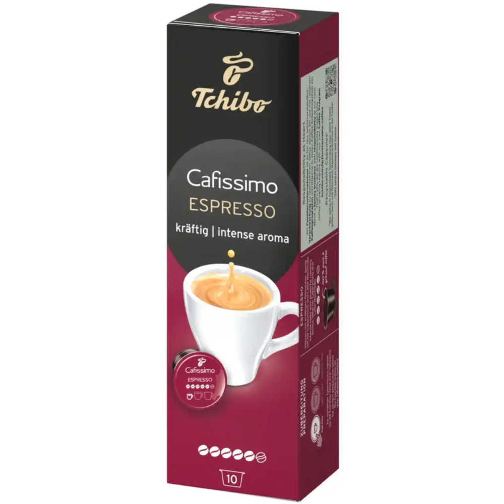 Cafea Tchibo Espresso Intense Aroma Cafissimo, 10 capsule, 75 g [1]