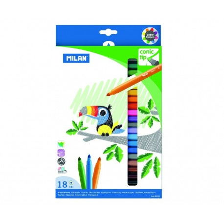 Carioca 18 culori varf conic [1]