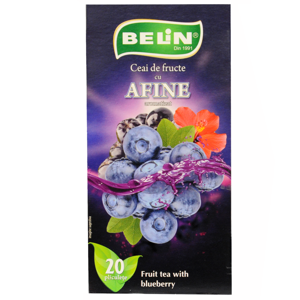 Ceai afine Belin, 20 plicuri, 40 gr [1]