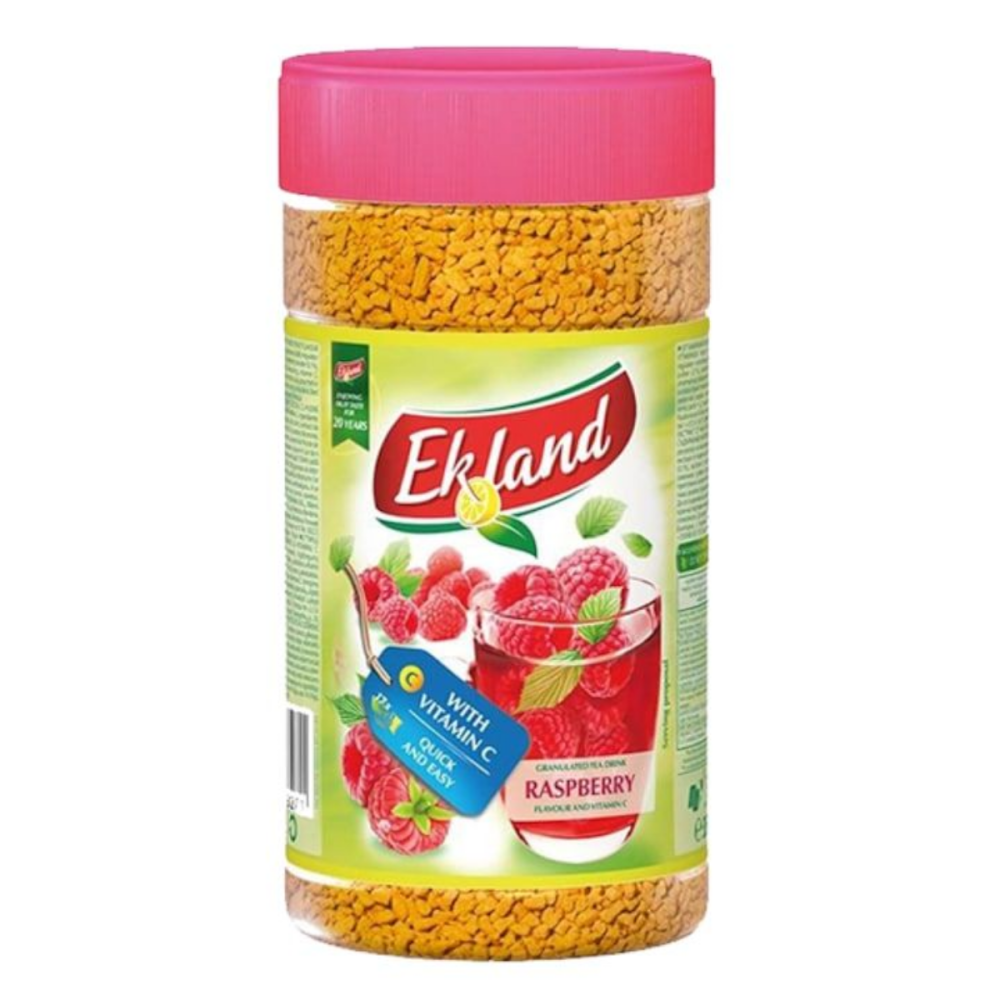Ceai granulat instant cu zmeura Ekoland, 350 g [1]
