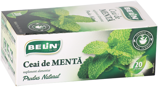 Ceai menta Belin, 20 plicuri, 36 gr [1]