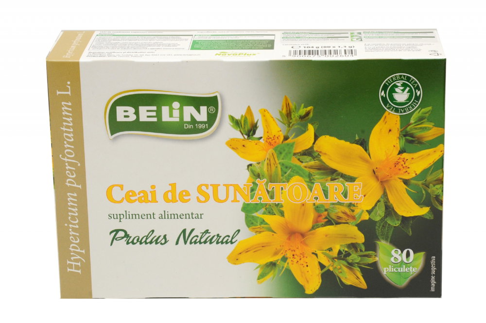 Ceai sunatoare Belin, 80 plicuri, 104 gr [1]