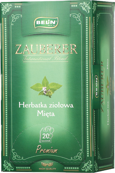 Ceai Zauberer de menta, 20 plicuri, 34 gr [1]