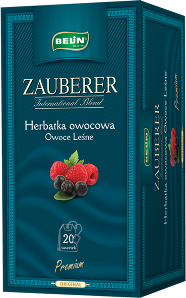 Ceai Zauberer fructe de padure, 20 plicuri, 45 gr [1]