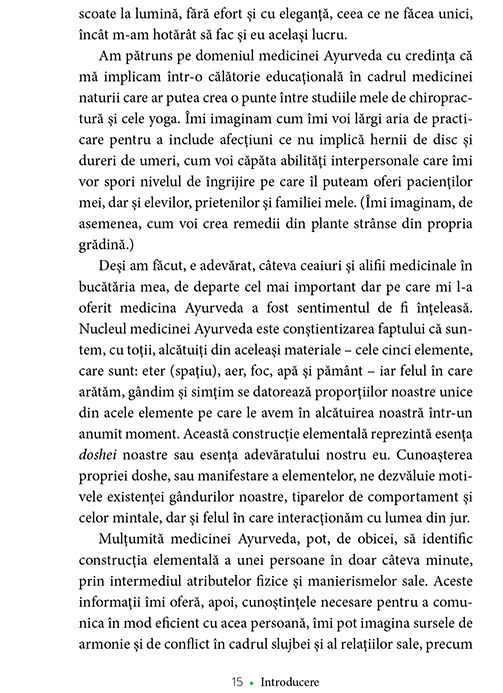 Cele sapte cai ale medicinei AYURVEDA de Sarah Kucera, DC, CAP [4]