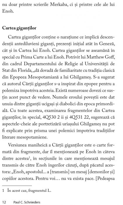 Cele trei carti ale lui Enoh si Cartea Gigantilor de Paul C. Schnieders [8]