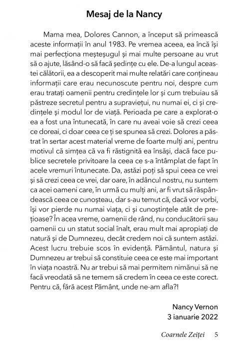 Coarnele zeitei. Calatoare in timp de Dolores Cannon [3]