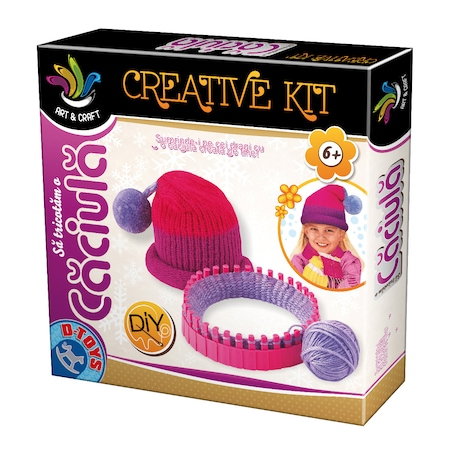 Creative Kit Sa Tricotam Caciula #64882 - D-TOYS [1]
