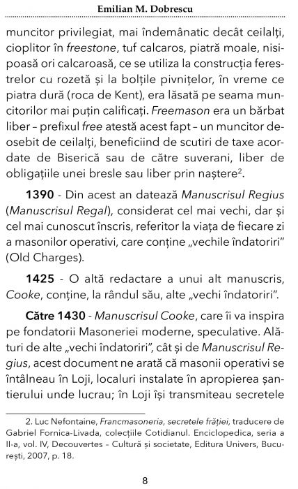 Cronologia Francmasoneriei Universale de Emilian M. Dobrescu [5]