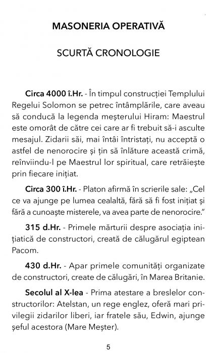 Cronologia Francmasoneriei Universale de Emilian M. Dobrescu [2]