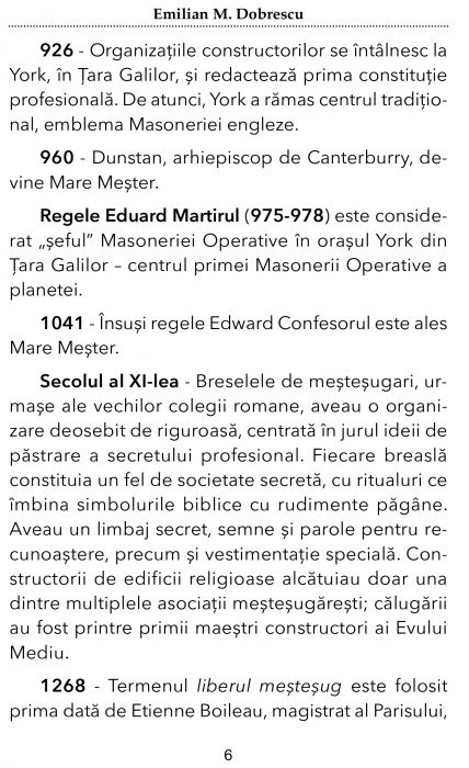 Cronologia Francmasoneriei Universale de Emilian M. Dobrescu [3]