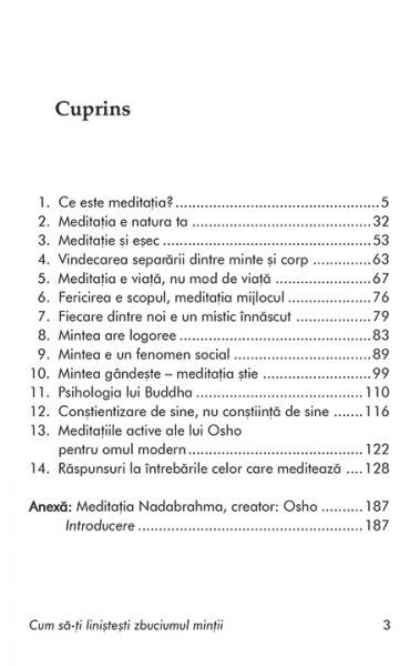 Cum sa-ti linistesti zbuciumul mintii de Osho [2]