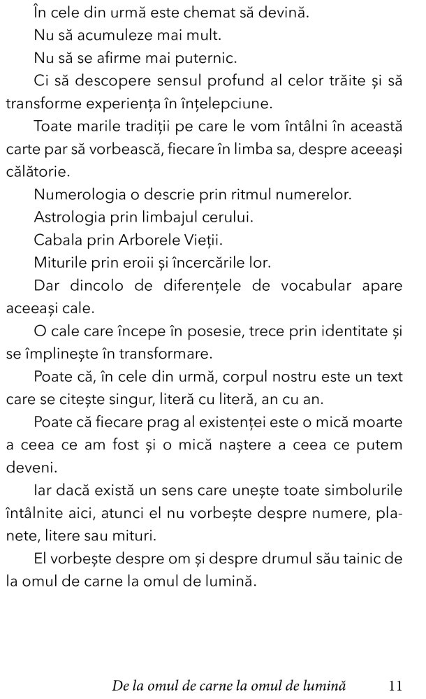 De la omul de carne la Omul de Lumina [6]