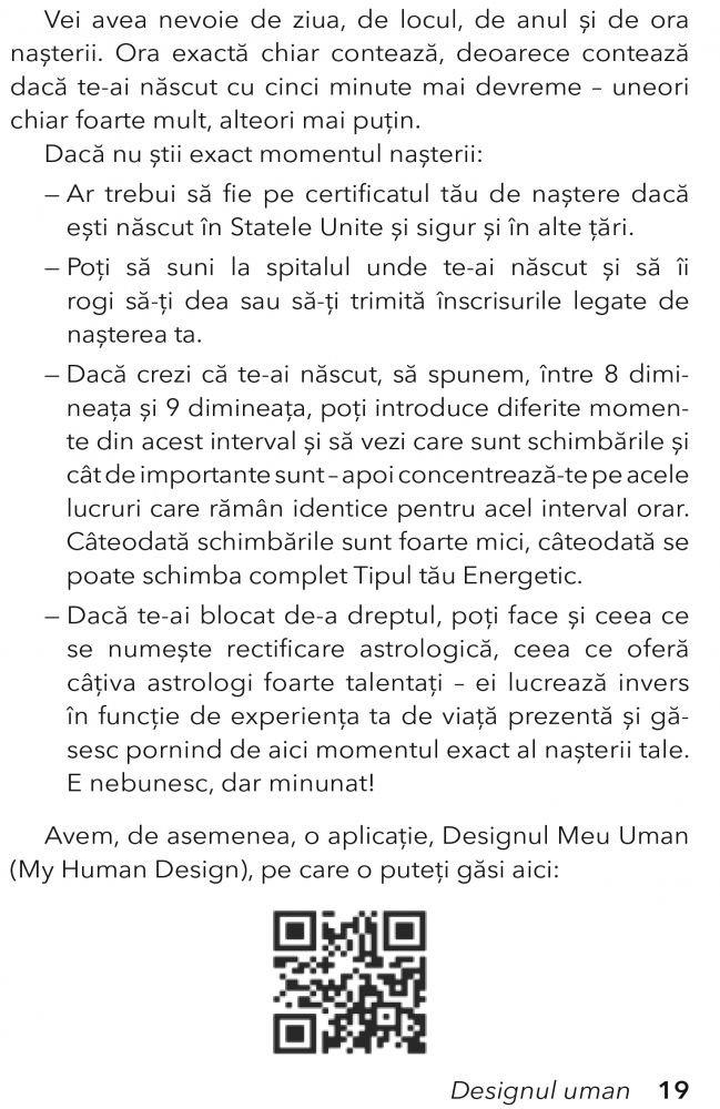 Designul Uman. Sistemul revolutionar care iti arata cine ai venit aici sa fii de Jenna Zoe [8]