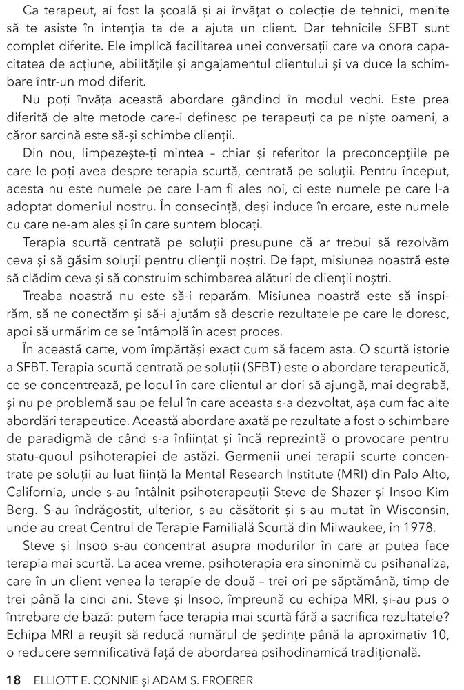 DIAMOND: Terapia scurta centrata pe solutii de Elliott E. Connie, Adam S. Froerer [10]