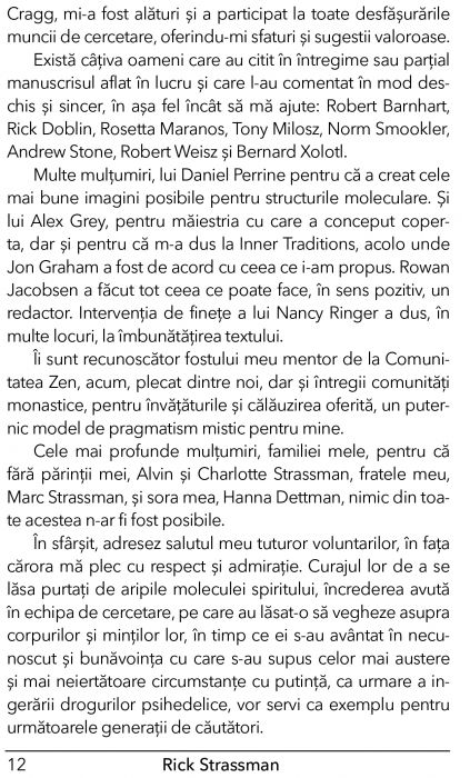 DMT: Molecula spiritului de Rick Strassman, M.D. [5]