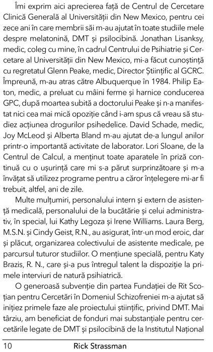 DMT: Molecula spiritului de Rick Strassman, M.D. [3]