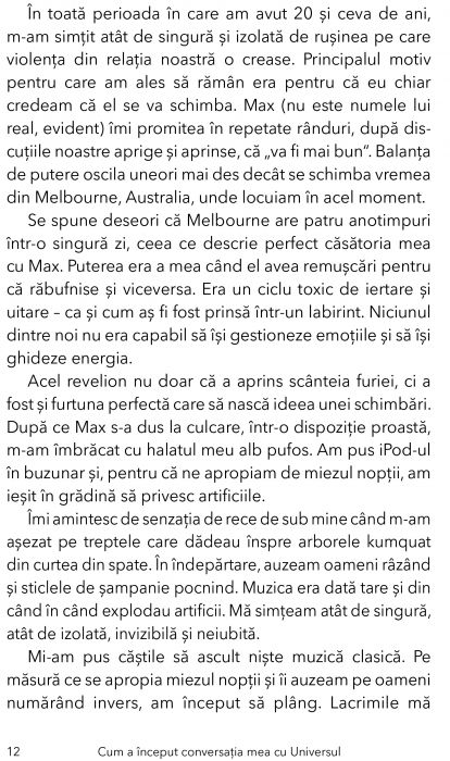 Draga Univers. 200 de mini-meditatii pentru manifestari instantanee de Sarah Prout [4]