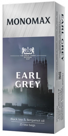 EARL GREY. Ceai negru cu Ceylon cu ulei de bergamota - MONOMAX [1]