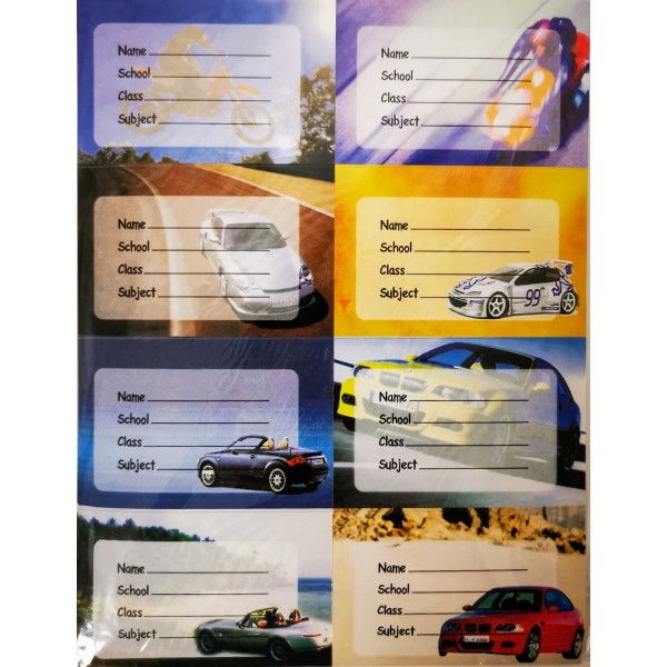 Etichete Scolare Pisica 8/coala, 10 Coli E74 [1]