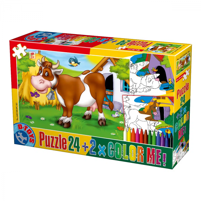 Puzzle Color Me - Animale [1]