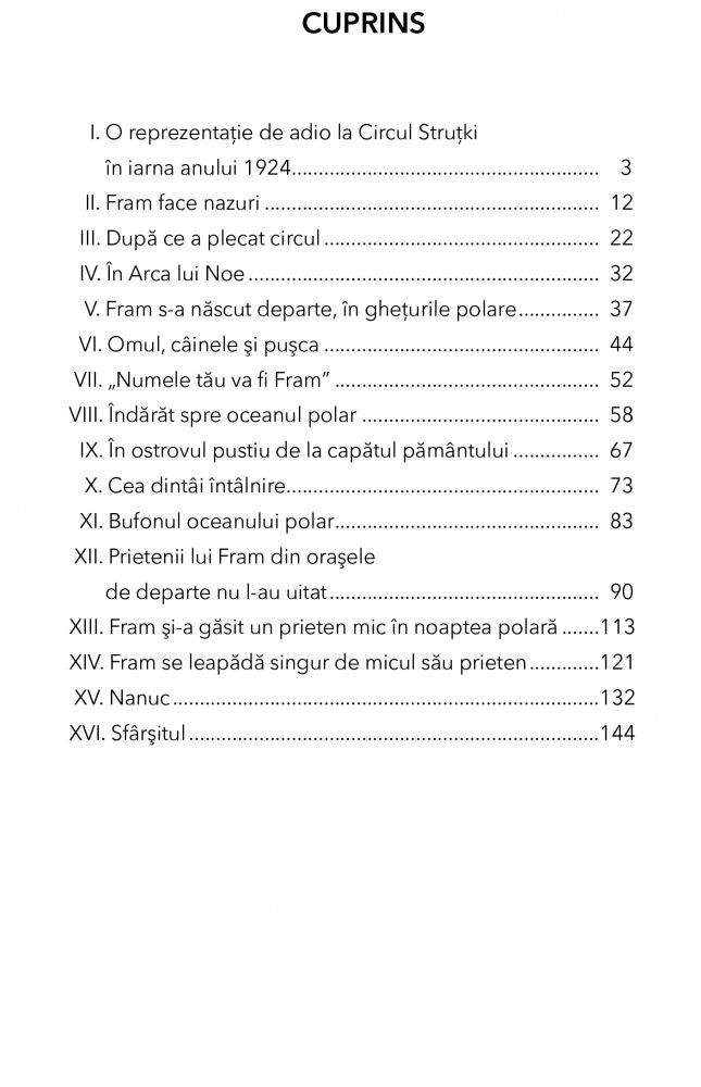Fram, Ursul polar de Cezar Petrescu [10]