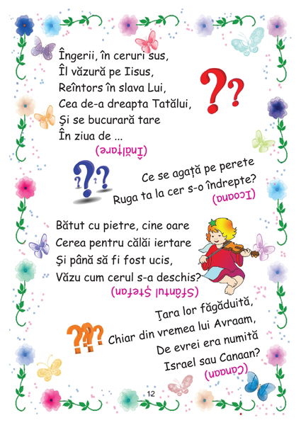 Ghicitori religioase pentru copii [2]