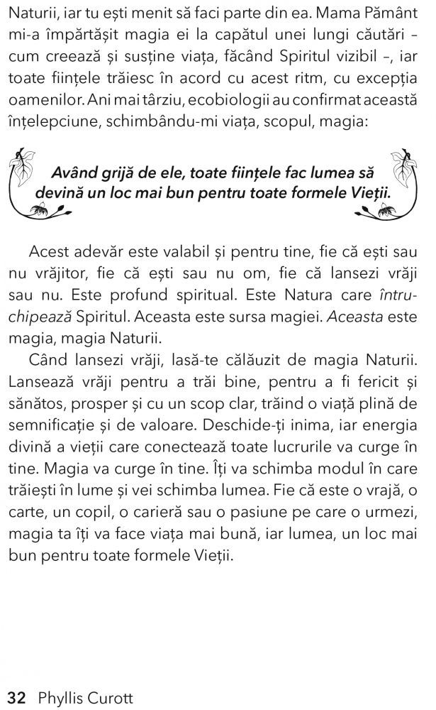 Ghidul vrajilor. Pentru manifestarea schimbarii, a bunastarii si a minunilor de Phyllis Curott [16]