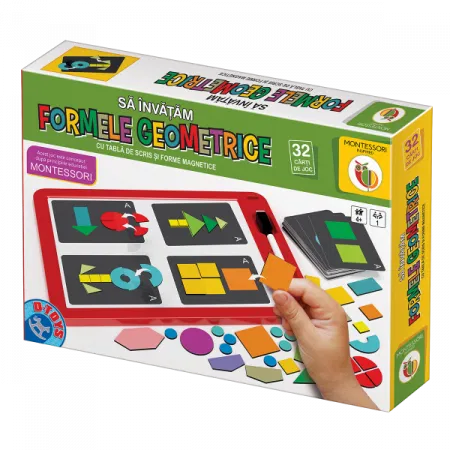 Joc educativ Montessori - Sa invatam formele geometrice - D-Toys [1]