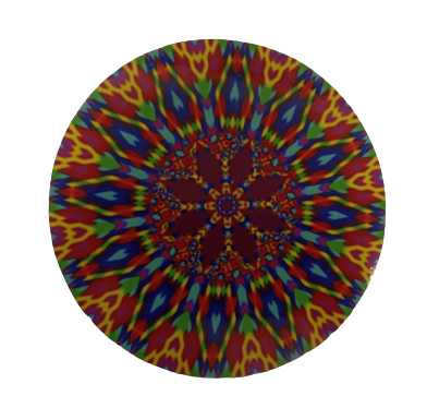 Mandala "iubire, armonie, costientizare" pe suport de vinil - LILA [1]