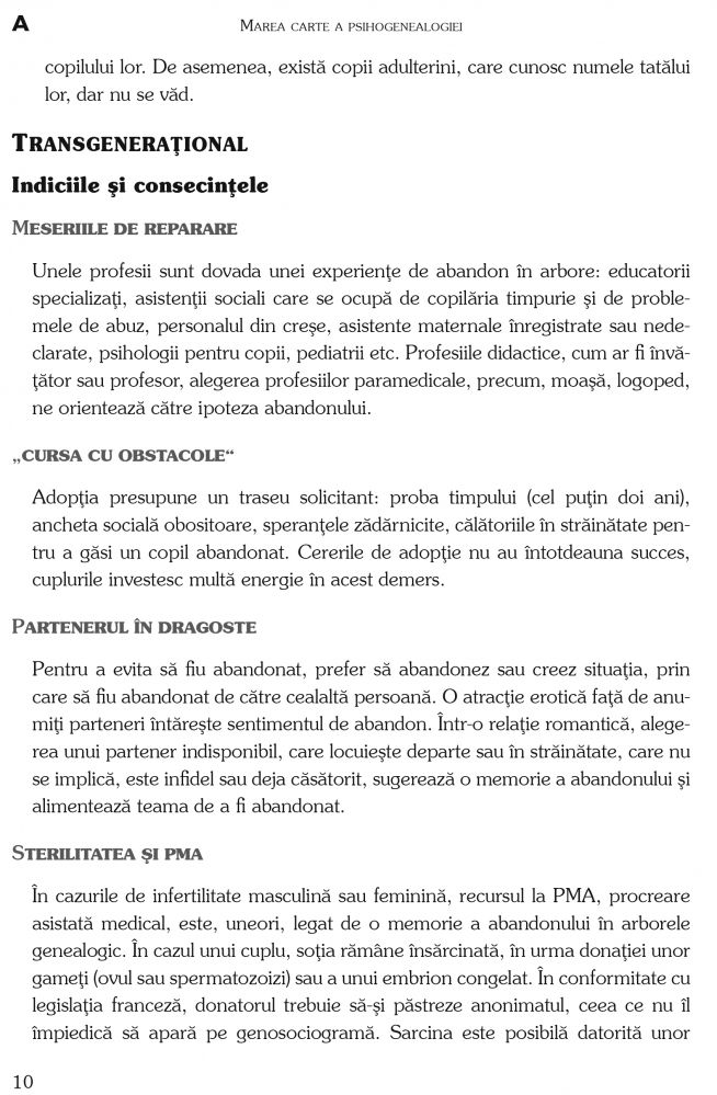 Marea carte a Psihogenealogiei. In miezul cuvintelor de la A la Z de Paola Del Castillo [6]