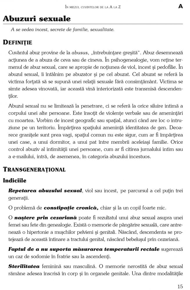 Marea carte a Psihogenealogiei. In miezul cuvintelor de la A la Z de Paola Del Castillo [11]