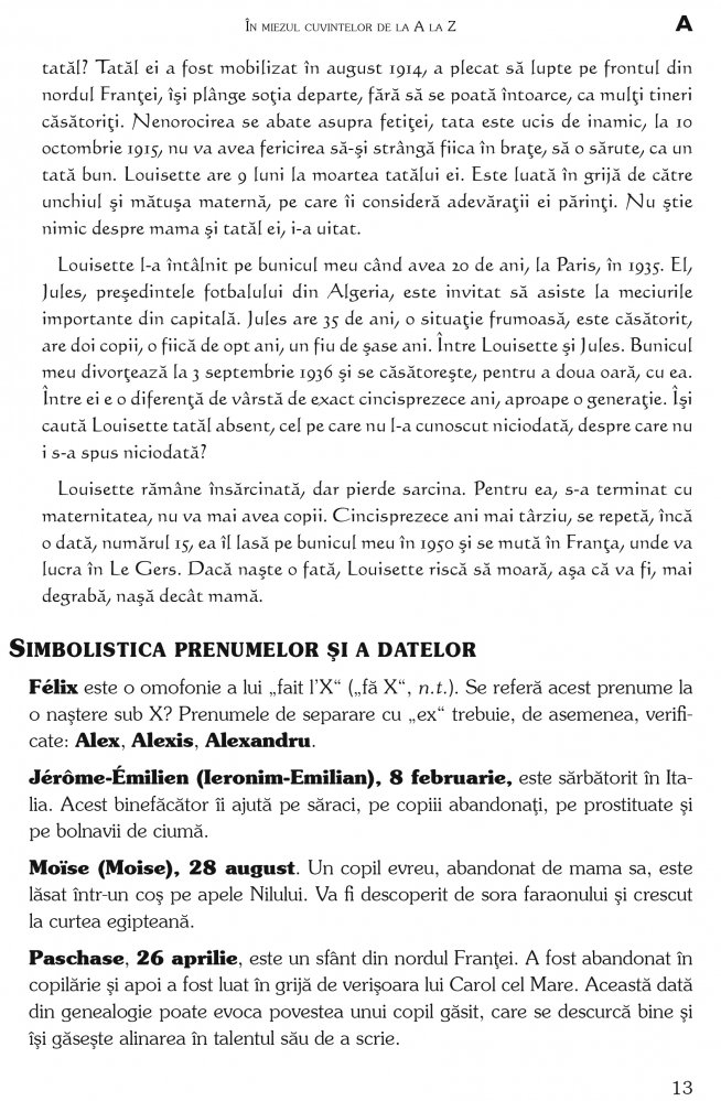 Marea carte a Psihogenealogiei. In miezul cuvintelor de la A la Z de Paola Del Castillo [9]