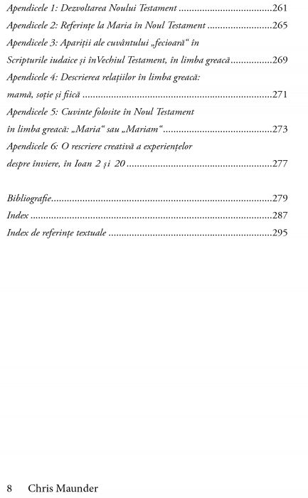 Maria, Intemeietoare a Crestinatatii de Chris Maunder [3]