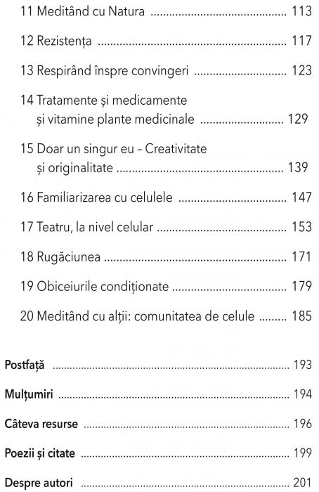Meditatie la nivel Celular de Dr. Barry Grundland, Patricia Kay, M.A., CCH, CSD [3]