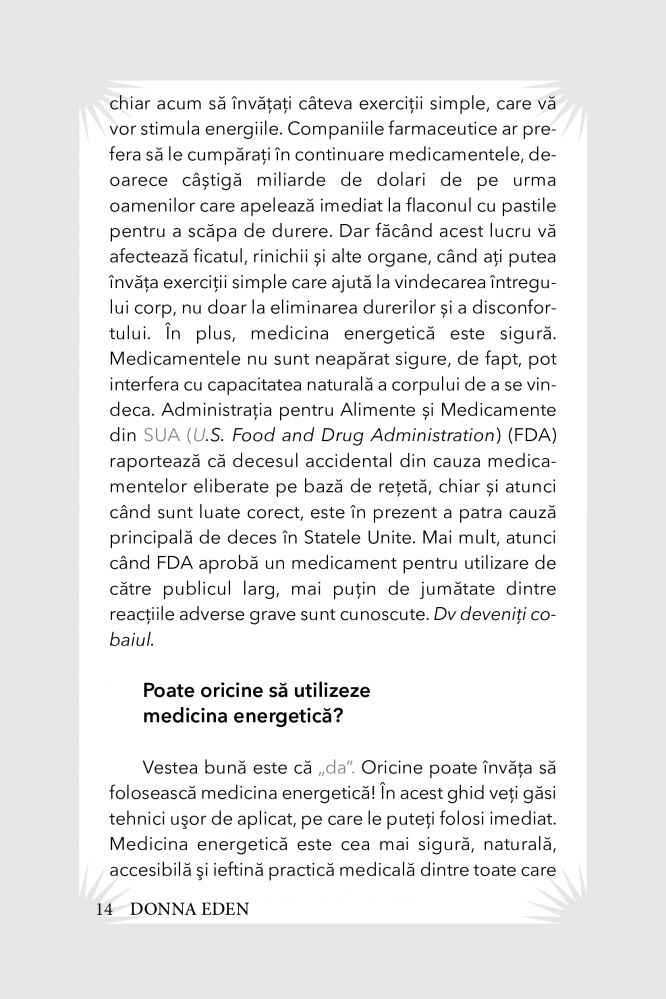 Mic ghid de Medicina Energetica de Donna Eden [9]