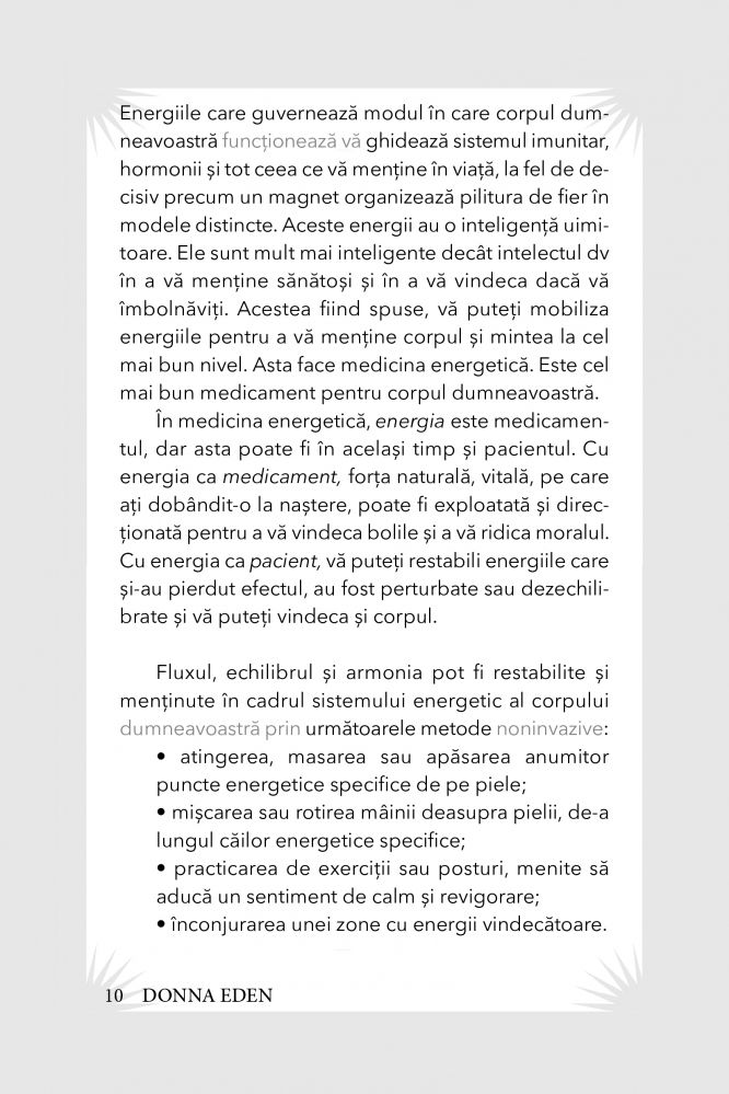 Mic ghid de Medicina Energetica de Donna Eden [5]