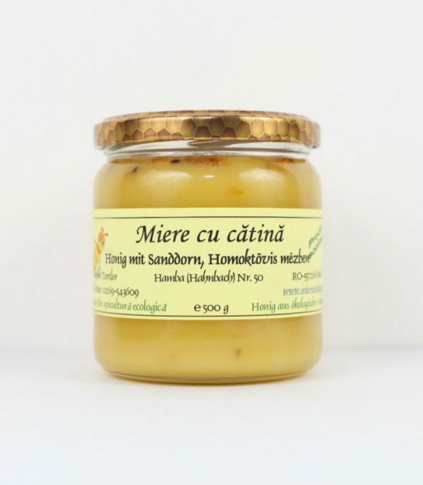 Miere ecologica cu catina 500g [1]