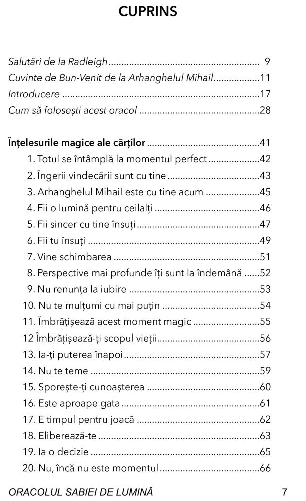 Oracolul Sabiei de Lumina de Radleigh Valentine [11]