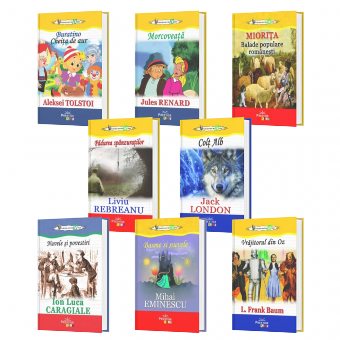 Pachet 8 carti din Colectia Elevi de 10 plus [1]