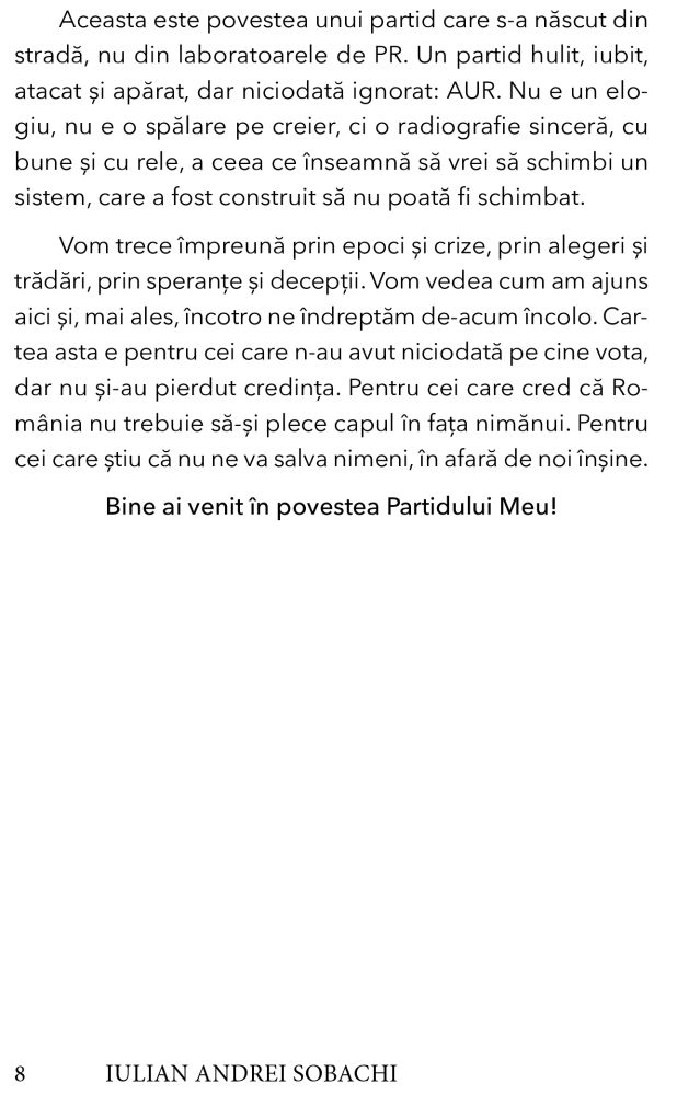 Partidul meu de Iulian Andrei Sobachi [5]