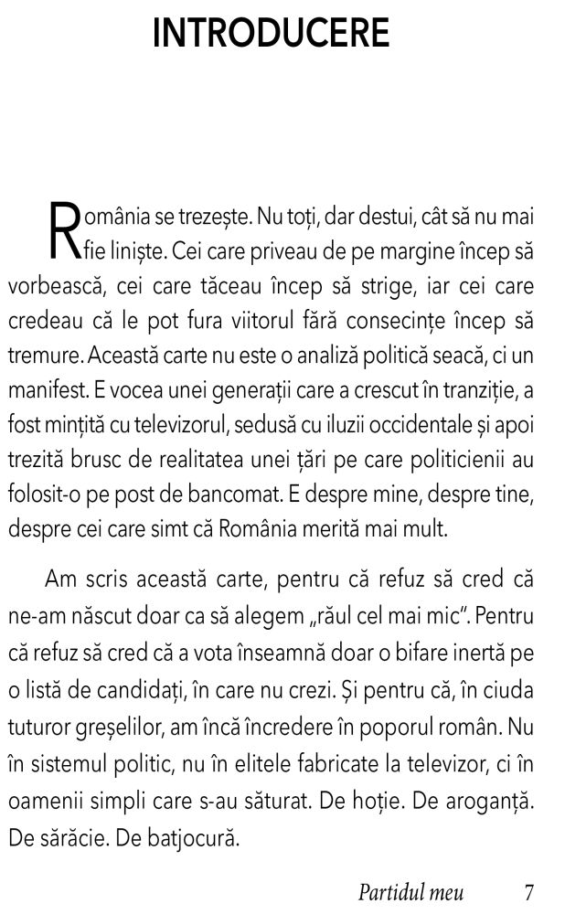 Partidul meu de Iulian Andrei Sobachi [4]