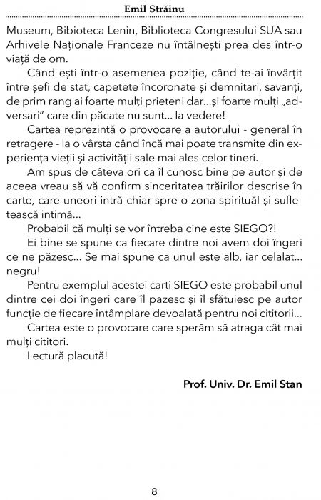 SIEGO - (Contra)Aventuri din (I)Realitatea Imediata de Emil Strainu [5]